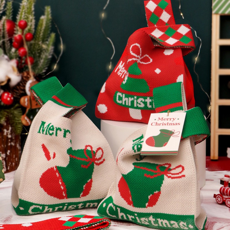 Small Christmas Gift Bag Eve P - Linen Bag Bulk 评论和价格