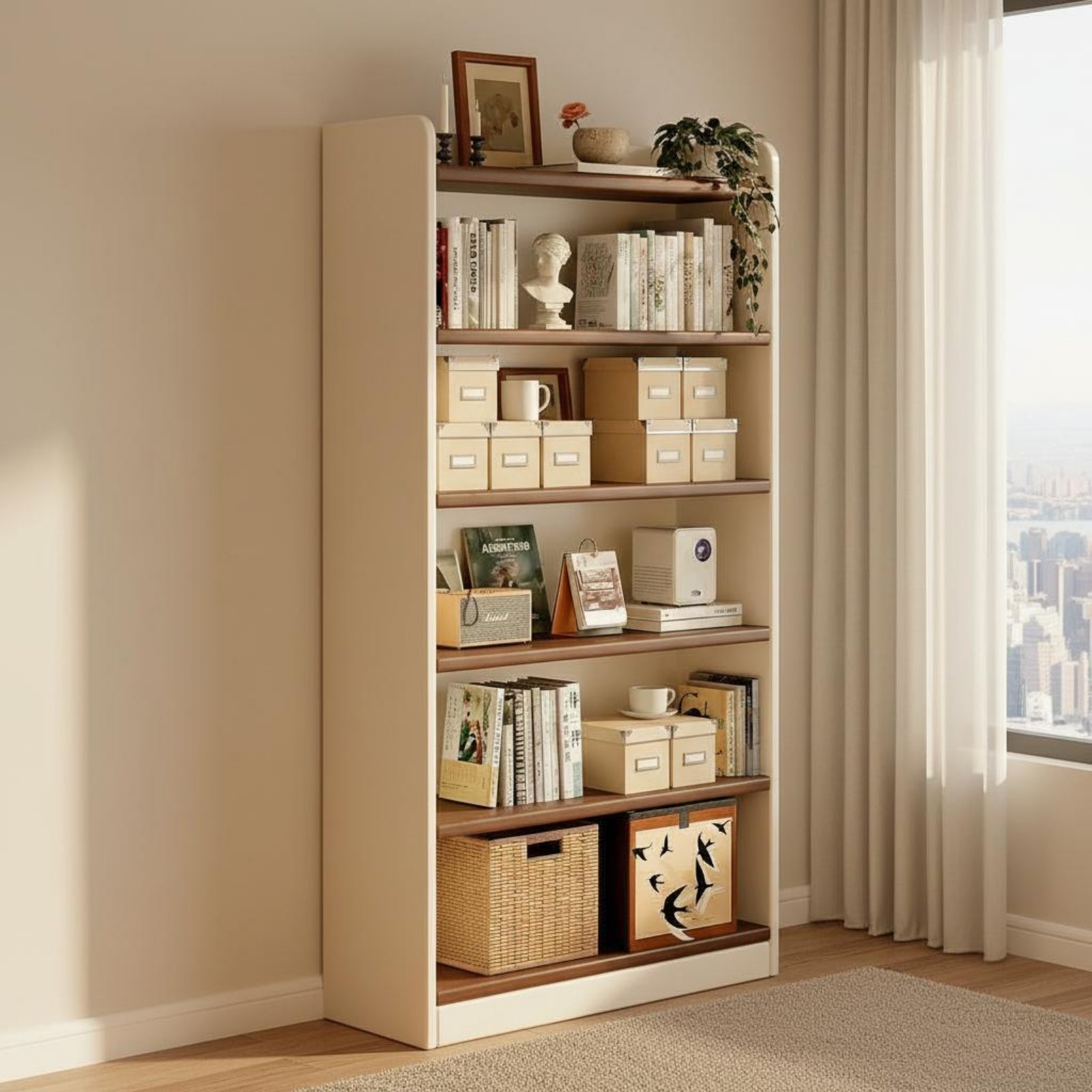 Multi-Tier Book Organizer Larg - Sustainable Living Homes 评论和价格